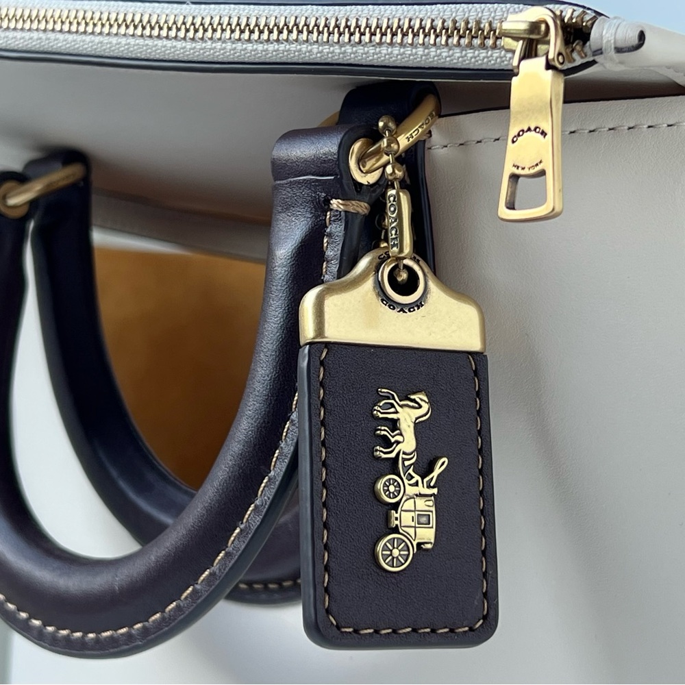 Coach Rae Tote Bag In Colorblock - Picture 5 of 14